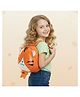 Bembika Kindergarten Cute Cartoon Kids School Bag for Boys and Girls - (Eggshell Cute Kitty- 3D)