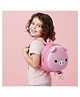 Bembika Kindergarten Cute Cartoon Kids School Bag Eggshell Pig 3D Pink - 11.8 Inch