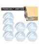 Bembika Baby Safety Corner Protector Edge & Corner Guards Spherical L  8 Pieces - White