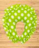 Mittenbooty U Shaped Neck Pillow in Dots Print - Green
