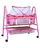 1st Step Cradle with Swing and Mosquito Net - Pink