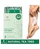 AZAH Exfoliating Foot Mask And Pedicure |Dead Skin, Calluses | Cracked Heels|Lavender - Pack of 1 | 2 Pcs | Tea Green