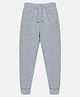 Kiddopanti  Solid Unisex Track Pant - Grey Melange