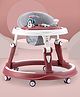 Baby Multifunctional 360 Degree Musical Walker with 3 level height adjustment & Lights with Musical Play Tray cum Feeding Tray - Red