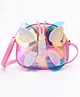 Babyhug Butterfly Sling Bag Free Size - Fuchsia