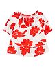 Carter's Toddler Floral Smocked Top - Red