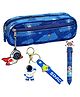 FunBlast Space Star Pouch with Pen & Keychain Pack of 3