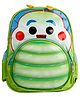 Fiddlerz School Bags With Different 3D Cartoon Green - 12 Inches