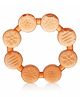 BeeBaby Ring Shape Water Filled Teether With Carry Case - Orange