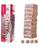 YAMAMA Classic Wooden Number Blocks Game For Kids And Adults - 54 Pieces