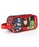 Marvel Avengers Pencil Pouch With Zip - Red