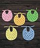 Tinycare Fruit Print Bibs set of 12 - Multicolour