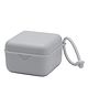 BIBS Pacifier Box with Elastic Strap - Grey