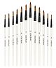 FunBlast Artist Paint Brush Set for Artist Professionals and Beginners - 12 Pieces
