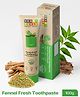 Herby Angel Baby Fennel Fresh Toothpaste with Meswak, Neem & Khadir, Organic Ingredients Strong Teeth 100% Natural - 100 g