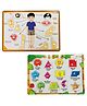 TodFod Wooden Body parts  & Shapes Puzzle Multicolour - 22 Pieces