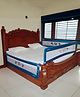 SAFE-O-KID Fully Foldable Bed Rail Guard 6 Ft Pack of 3 - Blue