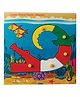 KIDS LOGIC Theme Puzzle Standard Alligator - Multicolor