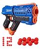 Fiddlys Xshot Chaos Meteor S1 Blaster Gun with 12 Dart- Blue