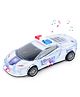 Fiddlerz Musical Police Car with Lights Music and Siren Sound Car Toy for Kids (Pack of 1)