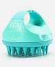 Rey Naturals Hair Scalp Massager Shampoo Brush - Blue