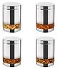USHA SHRIRAM Stainless Steel Containers For Kitchen Pack of 4 - Silver