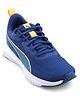 PUMA Lace Up Sports Shoes Color Block - Blue