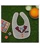 Yellow Bee Cotton Collar Shirt Print Reversible Bib with Double  Closure for Boys Light Grey