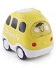 Zoe Musical Toy Van with LED Lights-Yellow