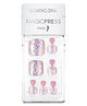 DASHING DIVA Magicpress Pink Milky way, For Women, Press On Nails,  Artificial Nails, Lightweight, 30pcs, Pedicure