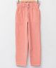 LC Waikiki Cotton Elastane Basic Button Down  Corduroy  Trousers     - Pink