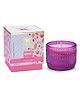 Iris Celeste Pink color jar Trinket Candle Fragrance Fleur - 113 gm