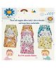 Chirsh New Born Baby Cotton Cloth Nappies Diapers Langot Pack Of 10 (0-4 Months) - Multicolor