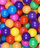 REZNOR Premium Plastic 80mm Big Size Colourful Kids Pool Balls for Fun with No Sharp Edges - 50 Pcs