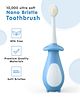 Penguin Shaped Nano Bristle Toothbrush Anti Choke (Colour May Vary)