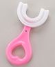 Kritiu Soft Sillicone U-Shaped Toothbrush - Pink