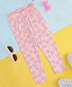 Pantaloons Junior Floral Printed Leggings - Pink