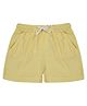 Young Birds Tartan Checked Shorts - Yellow