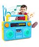 Fiddlerz Old Classical Tape Recorder Radio Musical Toy with Light and Sound Effects for Kids