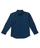 Gini and Jony Cotton Knit Full Sleeves Shirt Dotted Print - Blue