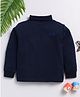 TOONYPORT Full Sleeves Solid Sweatshirt - Navy Blue