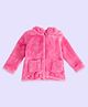 Pantaloons Baby Full Sleeves Solid  Jacket - Fuchsia Pink