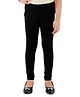 Kids Cave Cotton Jersey Solid Leggings - Black