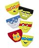 Plan B Pack Of 6  Super Hero  Printed Briefs - Multi Colour