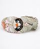 CHOKO  Floral Beaded Embellished Hair Band  - Grey