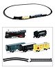 WOW Toys - Delivering Joys of Life Battery Operated Big Size Vintage Train with Tracks, Multicolour