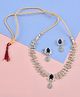 Nagin inspired Blue stone AD necklace set