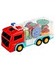 FunBlast Gear Simulation Mechanical Fire Rescue Truck Toy for Kids