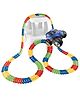 FunBlast Flexible Racing Track Playset with Racing Car Toy  97 Pcs Multicolor