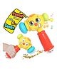 ARCADE TOYS 2 in 1 Musical Pounding Hammer with Lights & Soothing for Kids - Multicolour